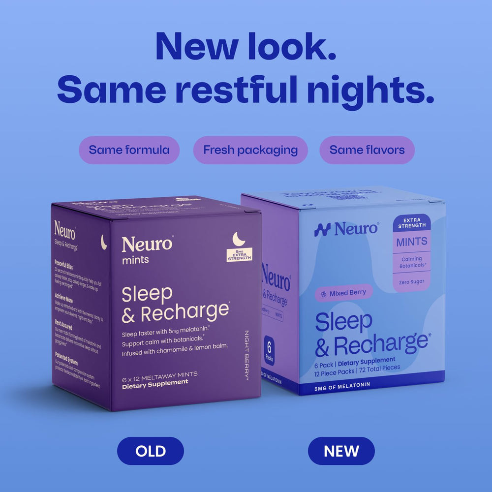 Neuro Sleep & Recharge Melts, Night Berry, 5 mg, 72 Count