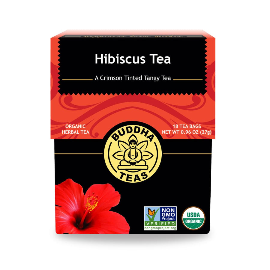Buddha Teas Organic Hibiscus Herbal Tea