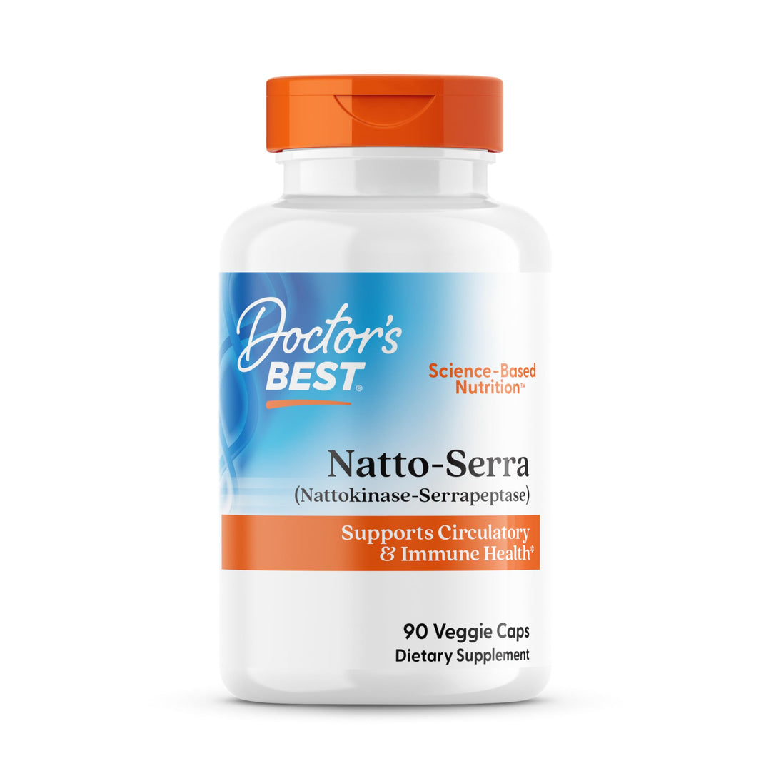 Doctor's BEST Natto Serra, 90 Count
