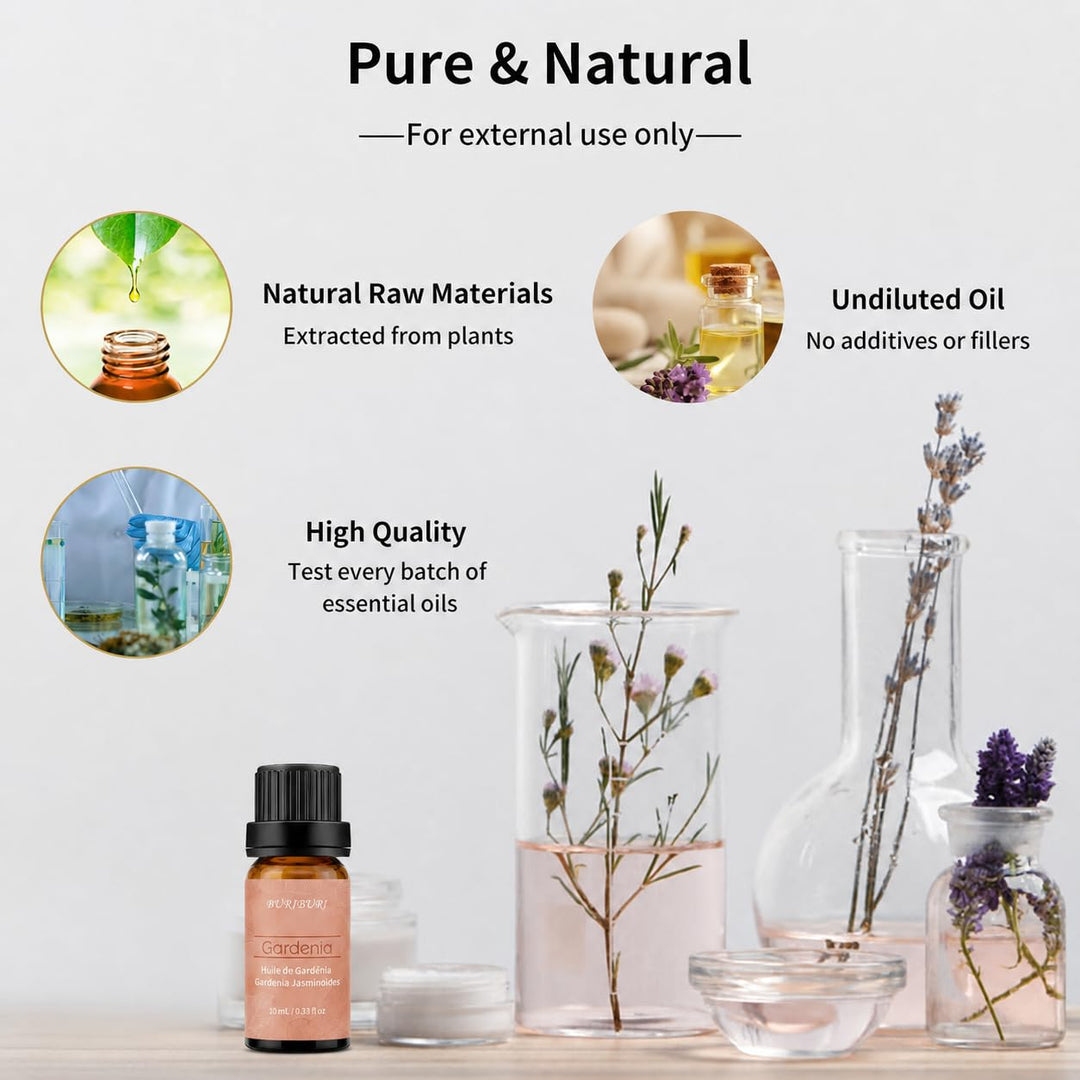 BURIBURI Gardenia Essential Oil, 10 ml