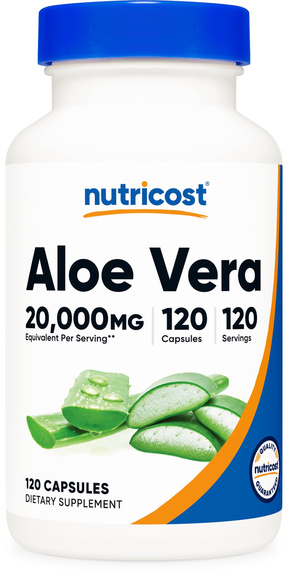 Nutricost Aloe Vera Extract Capsules, 120 Count