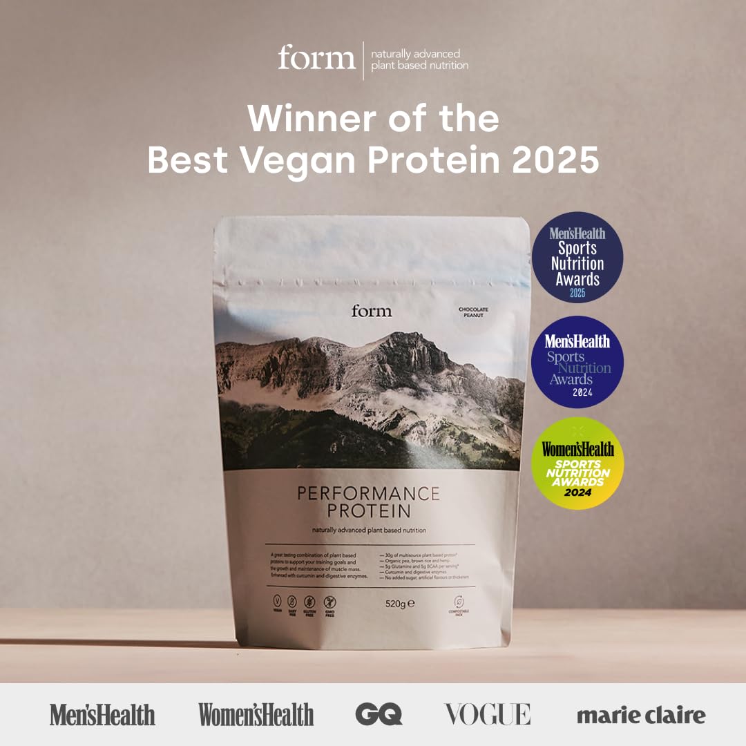 Form Performance Protein, Vegan Protein Powder, Chocolate Peanut