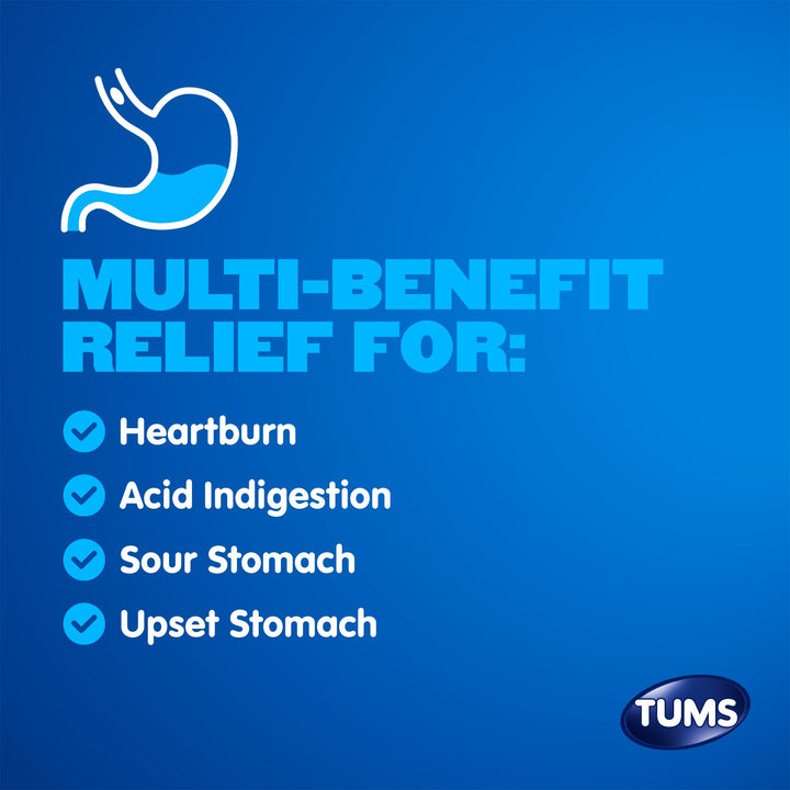 TUMS Extra Strength Antacid Chewy Bites, Assorted Berries