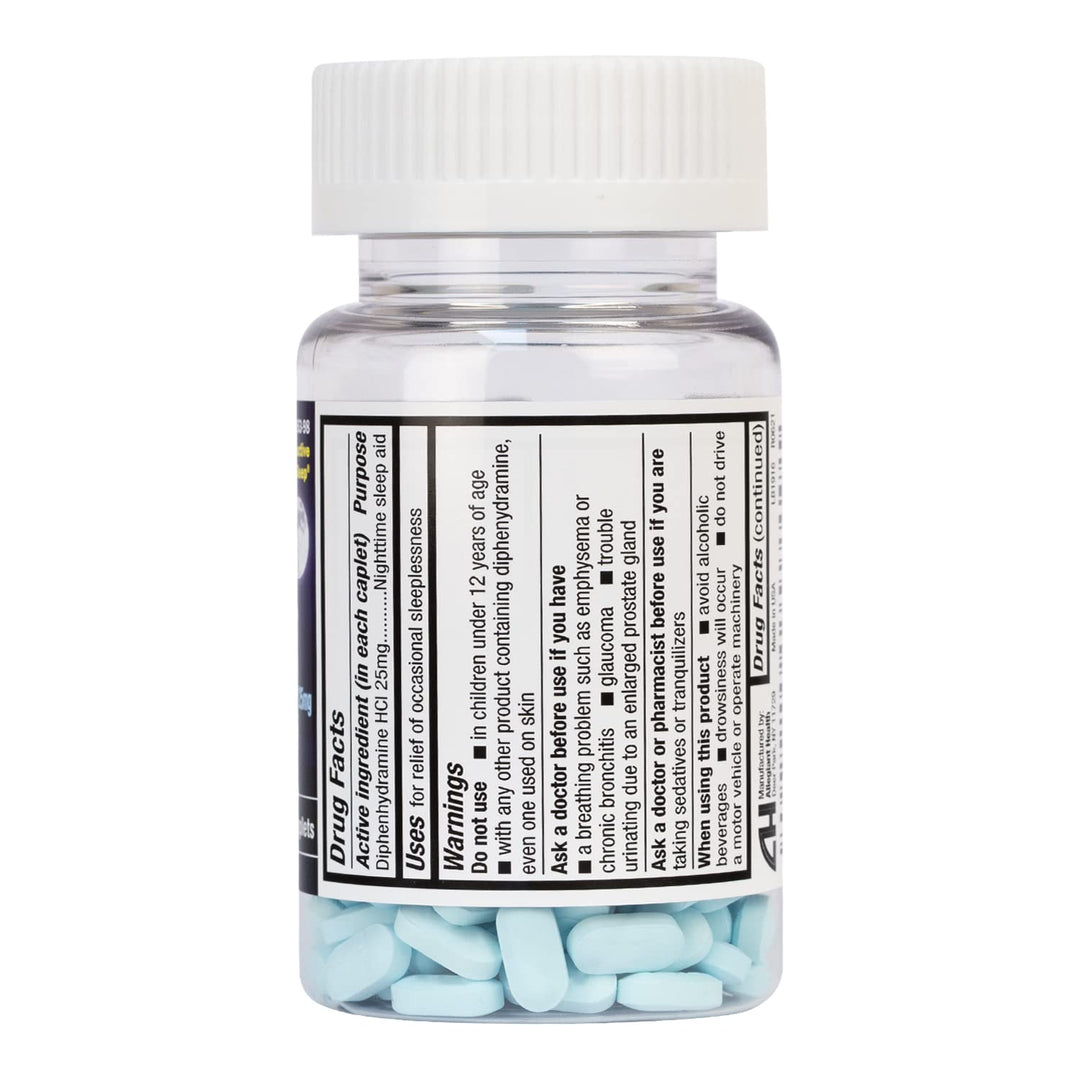 HealthA2Z Diphenhydramine HCl Sleep Aid, 25 mg, 200 Count