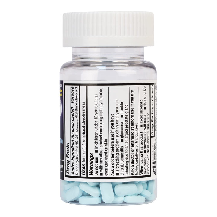 HealthA2Z Diphenhydramine HCl Sleep Aid, 25 mg, 200 Count