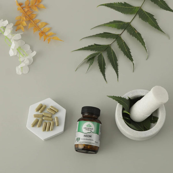 ORGANIC INDIA Neem, 60 Count