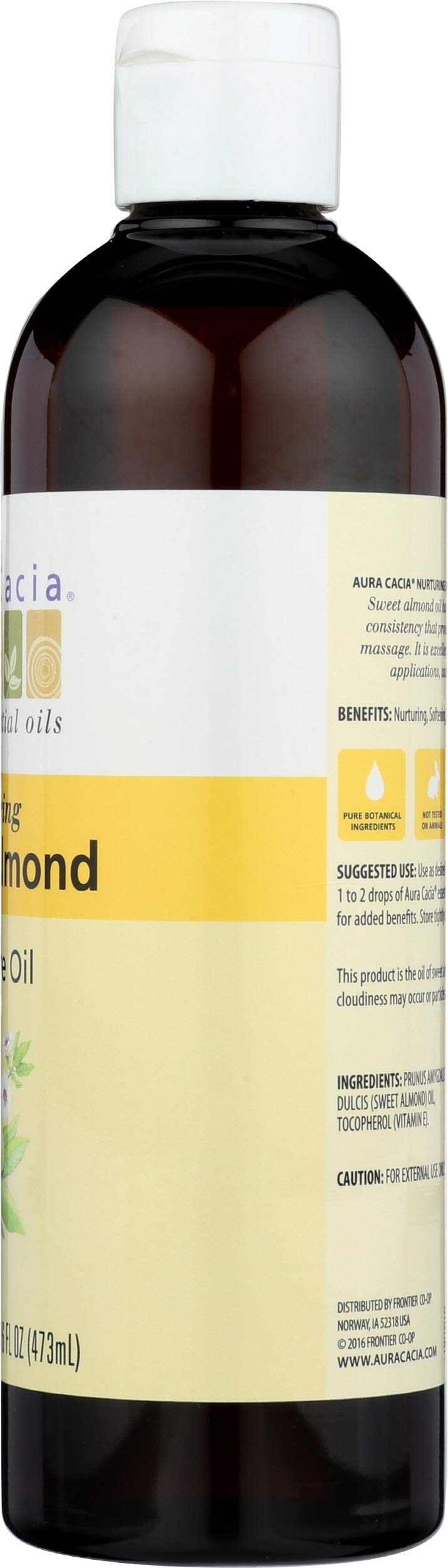 Aura Cacia Sweet Almond Skin Care Oil, 16 fl oz