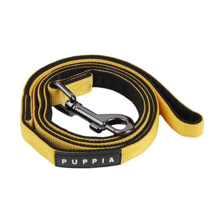 Puppia Two Tone Dog Lead, Yellow, Medium