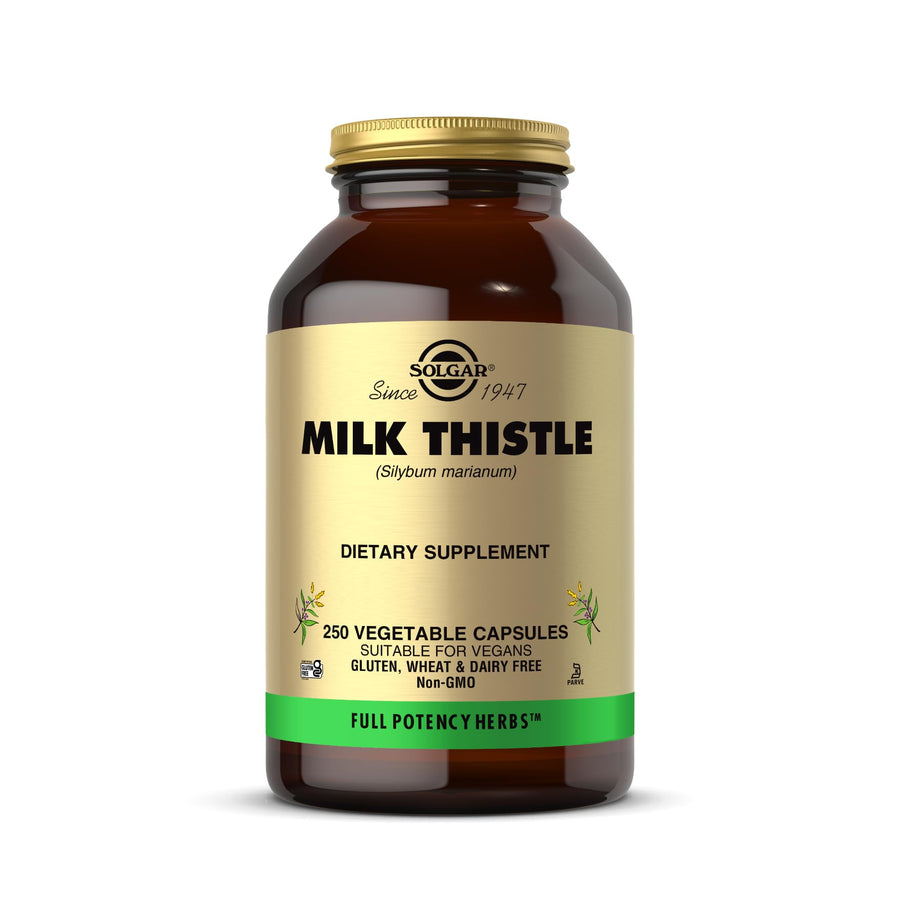 Solgar Milk Thistle, Full Potency, 250 Count
