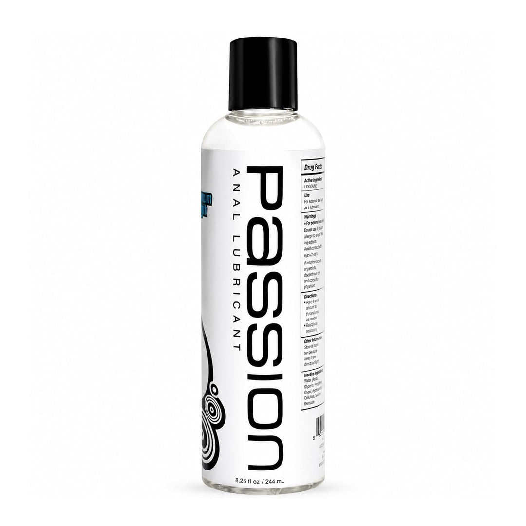 Passion Lube Desensitizing Anal Lubricant, Maximum Strength, 8.25 fl oz