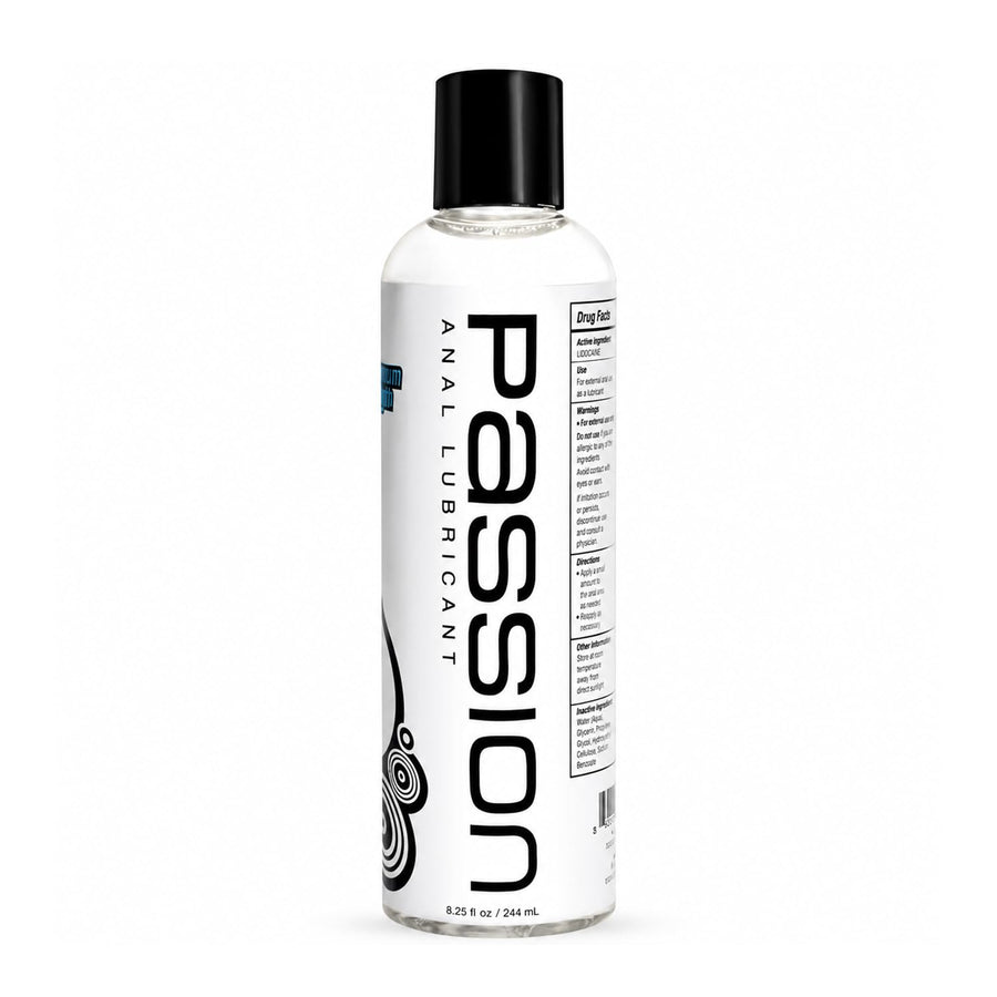 Passion Lube Desensitizing Anal Lubricant, Maximum Strength, 8.25 fl oz