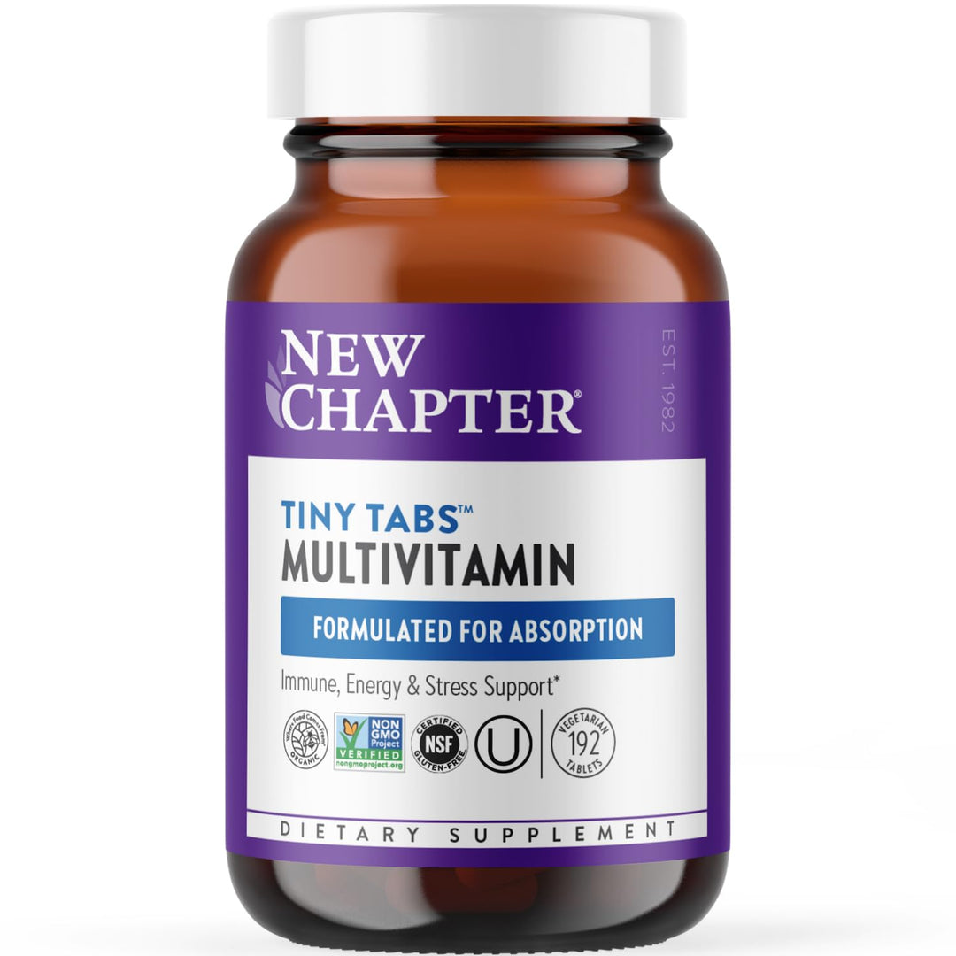 New Chapter Tiny Tabs Multivitamin, 192 Count