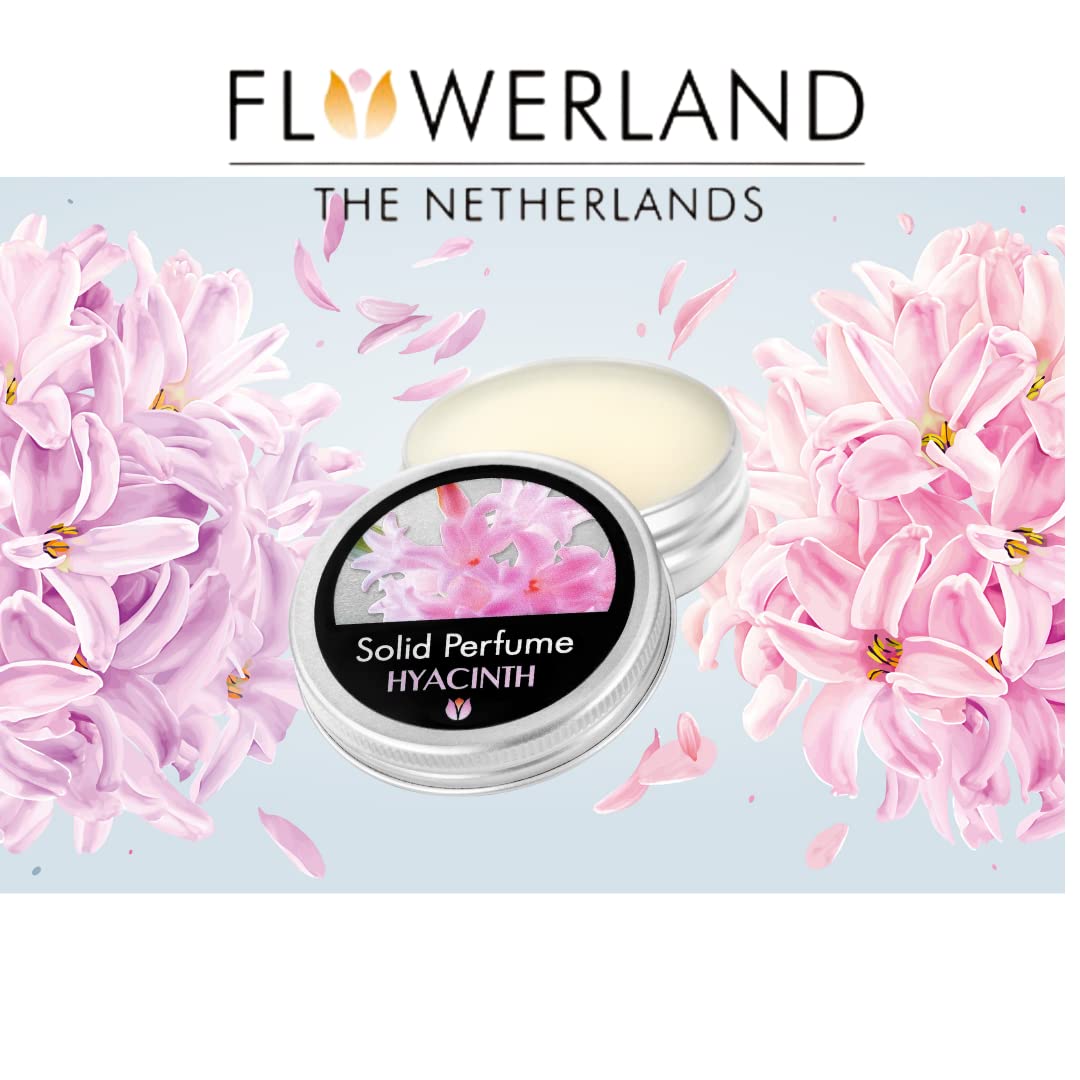 Flowerland Solid Perfume, Hyacinth, 30 ml