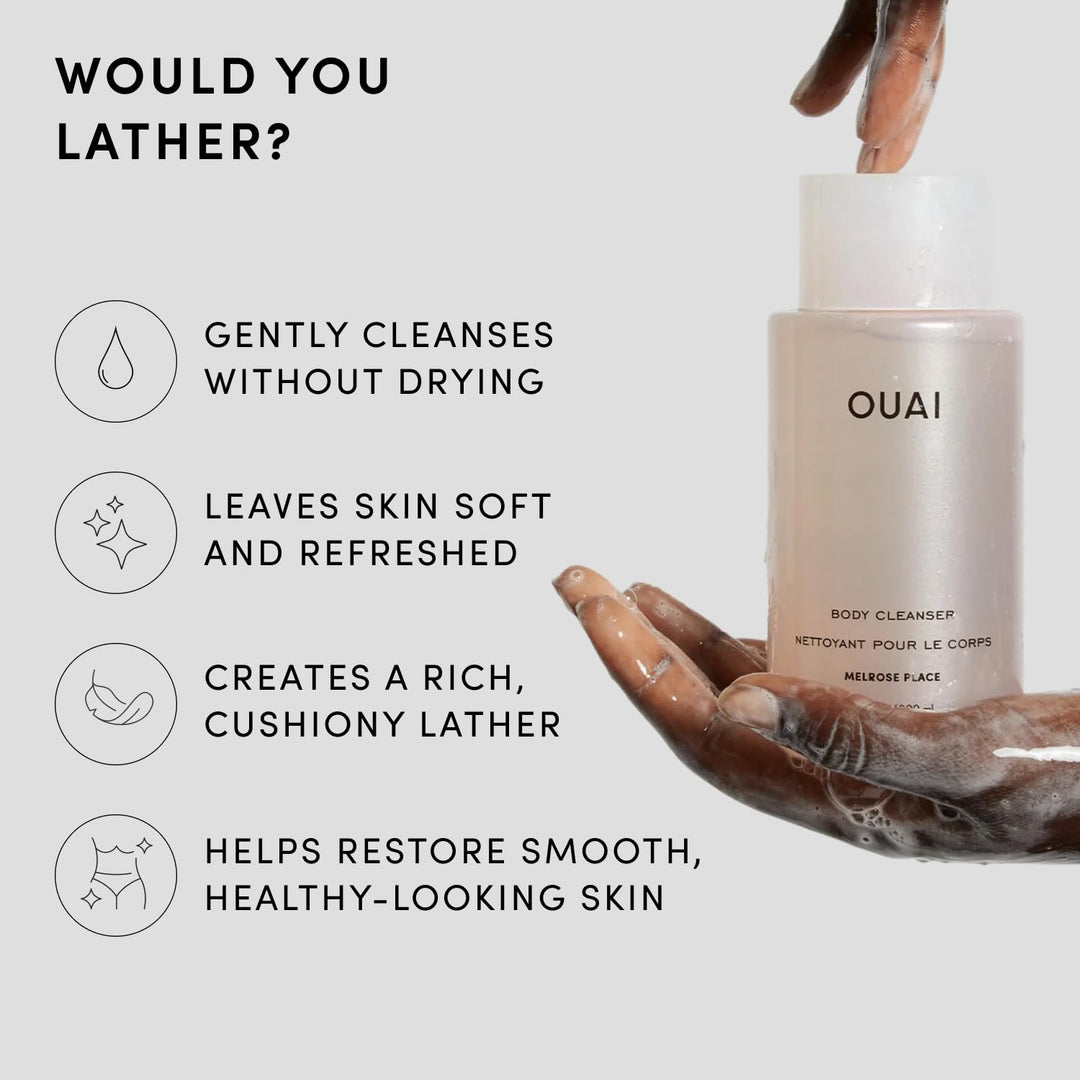 OUAI Body Cleanser, Melrose Place, 10 fl oz