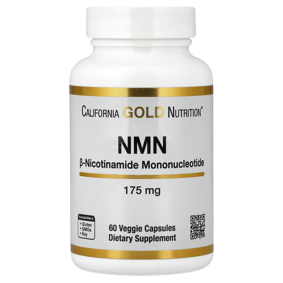 California Gold Nutrition NMN, 175 mg, 60 Count