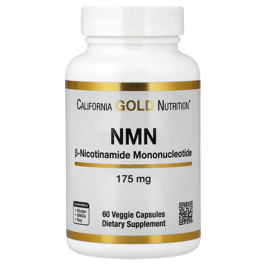 California Gold Nutrition NMN, 175 mg, 60 Count