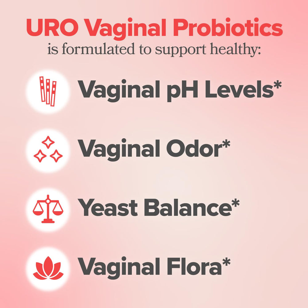 O Positiv Uro Vaginal Probiotic Supplement, 30 Count
