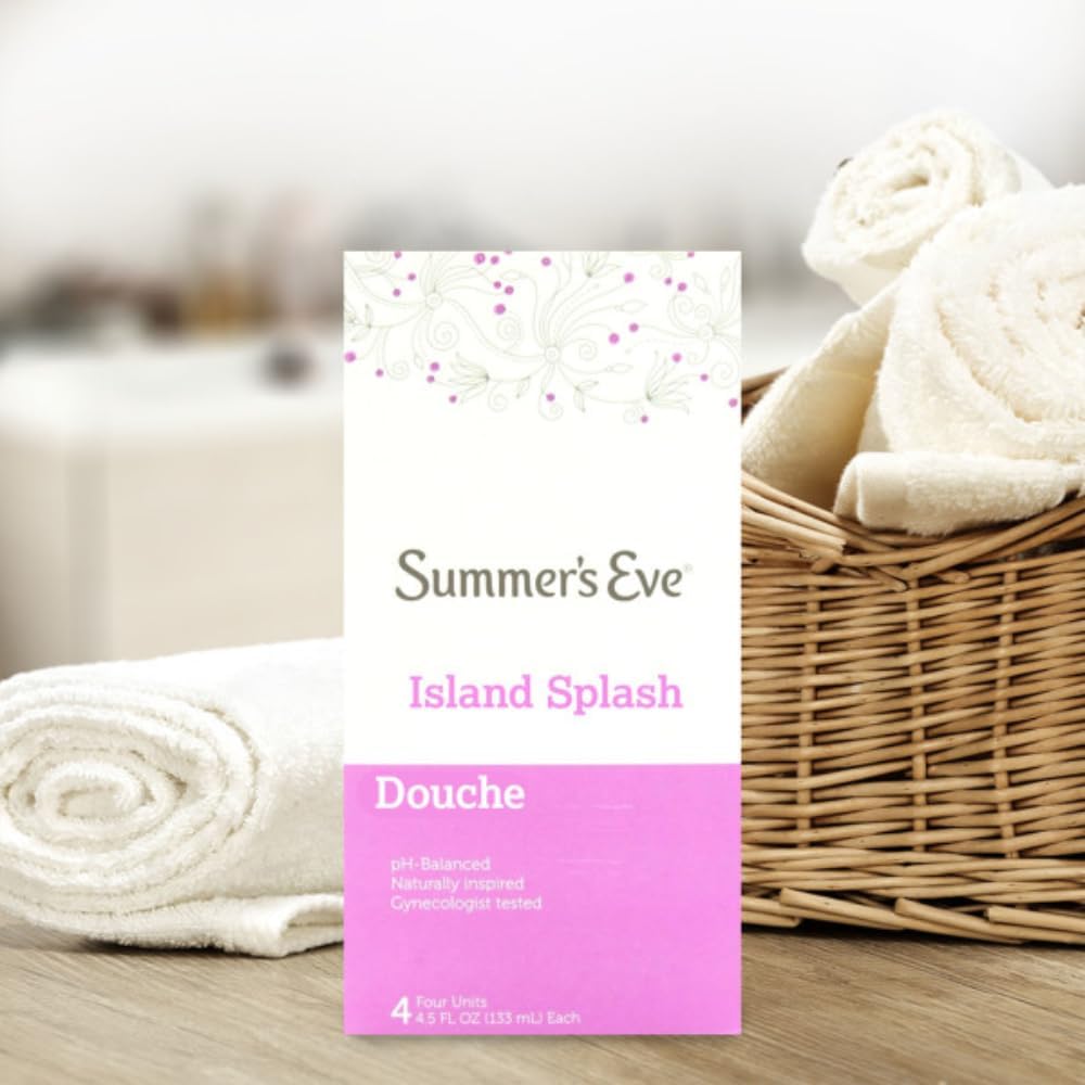 Summer's Eve Douche, Island Splash, 4.5 fl oz, Pack of 2