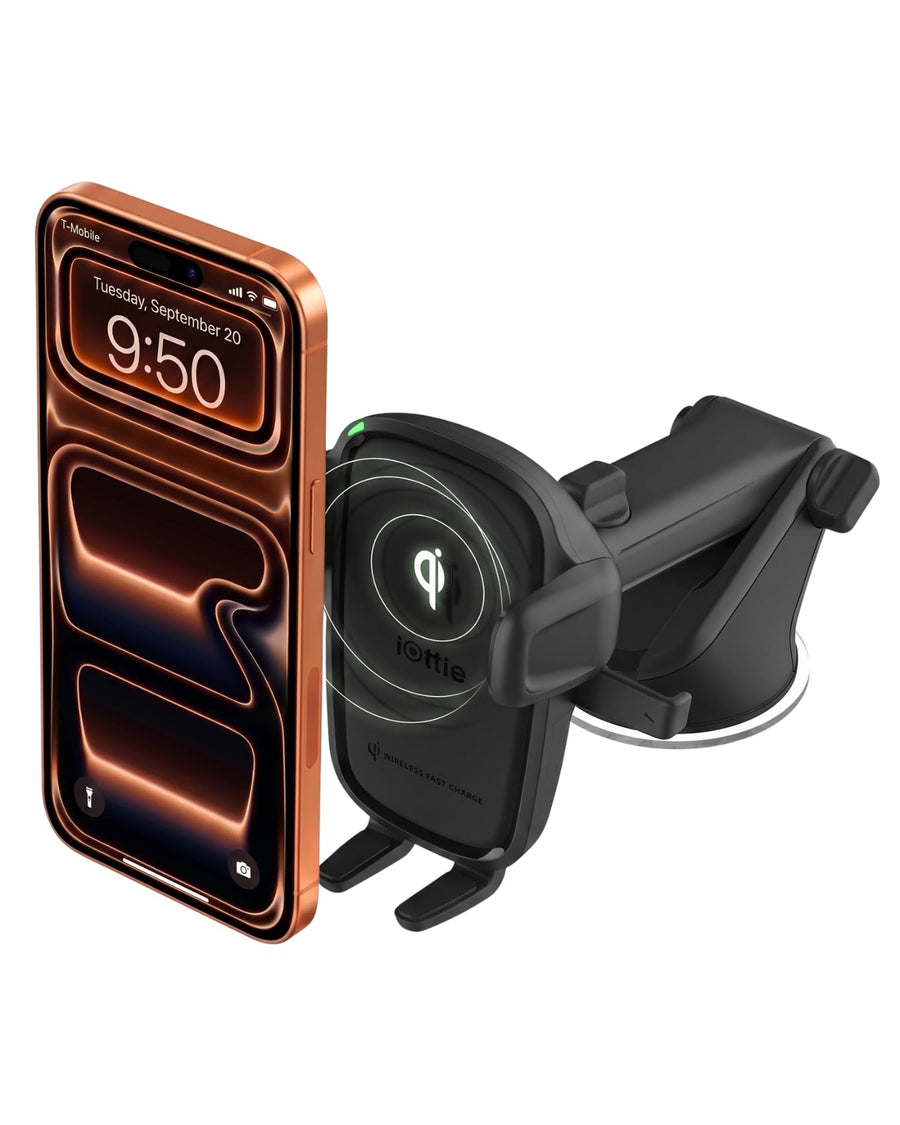 iOttie Easy One Touch Wireless Dashboard & Windshield Mount, Medium