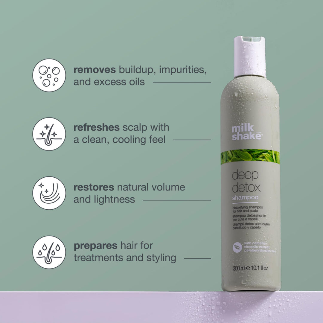 milk_shake Deep Detox Shampoo, 33.8 fl oz