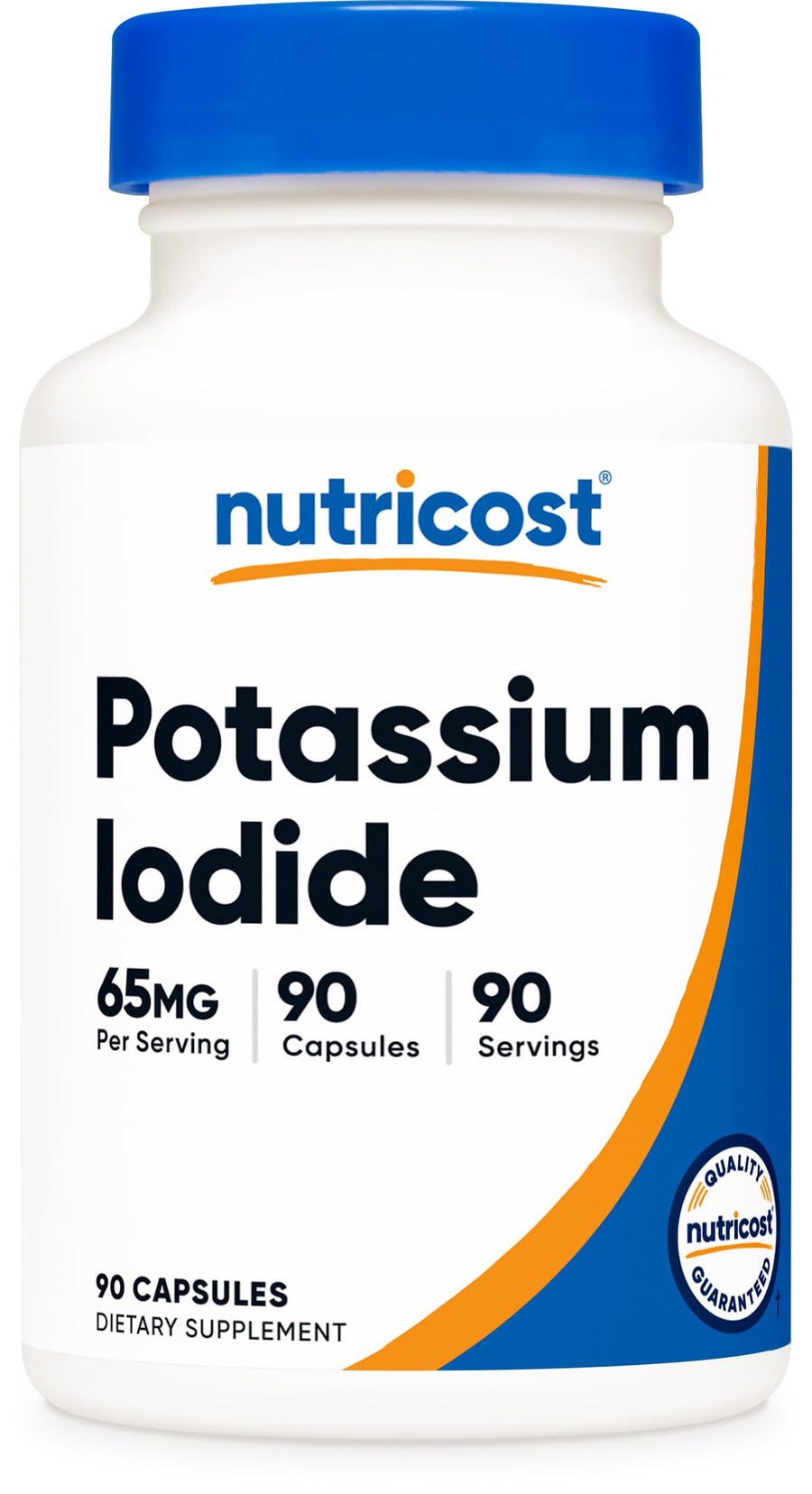 Nutricost Potassium Iodide, 90 Count, 65mg