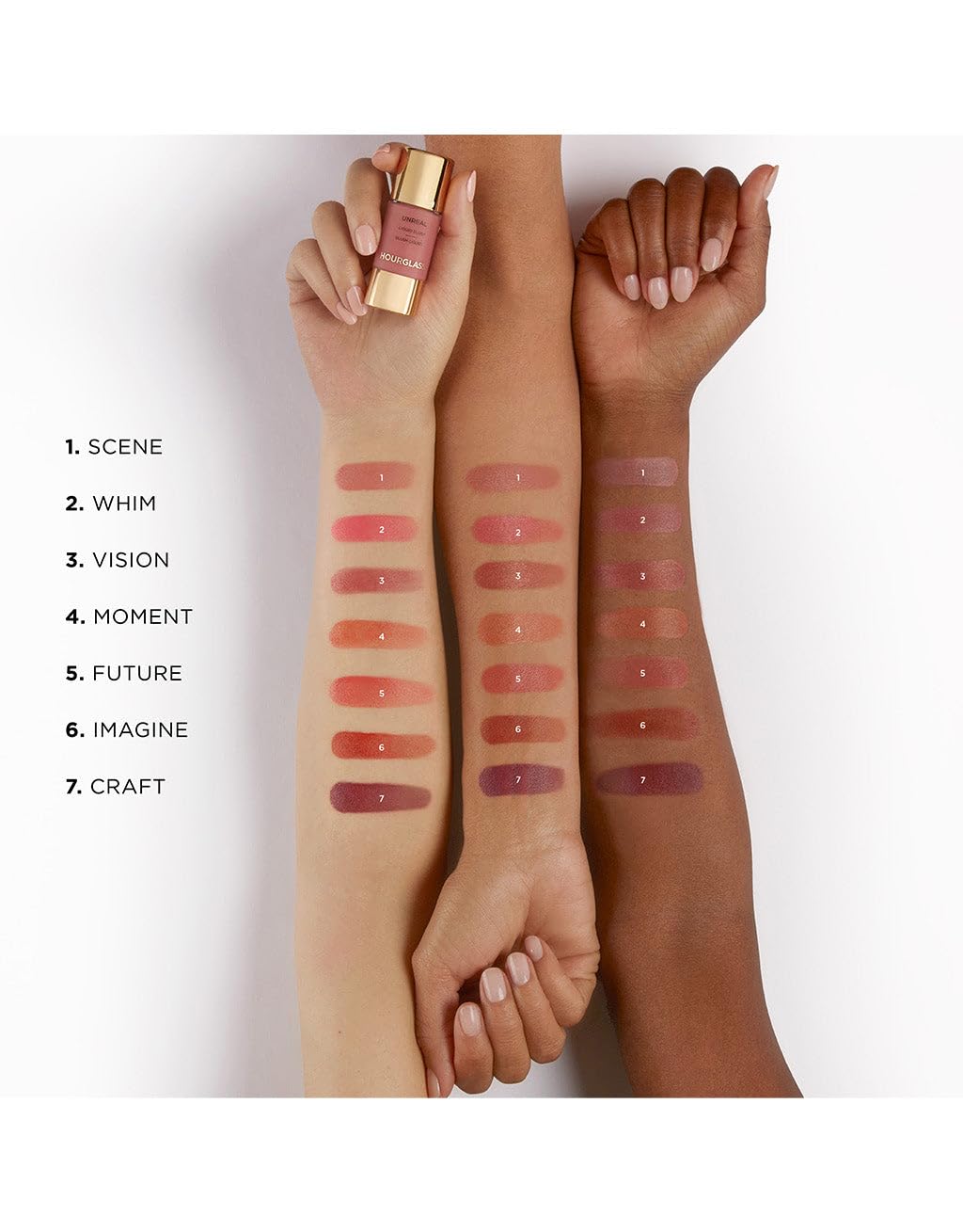 Hourglass Unreal Liquid Blush, Scene