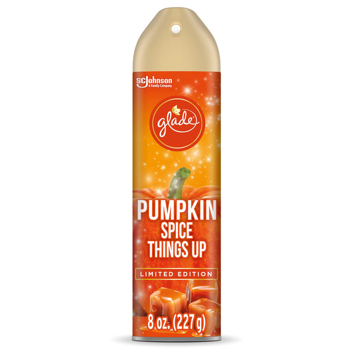 Glade Air Freshener Room Spray, Pumpkin Spice Things Up, 8 oz