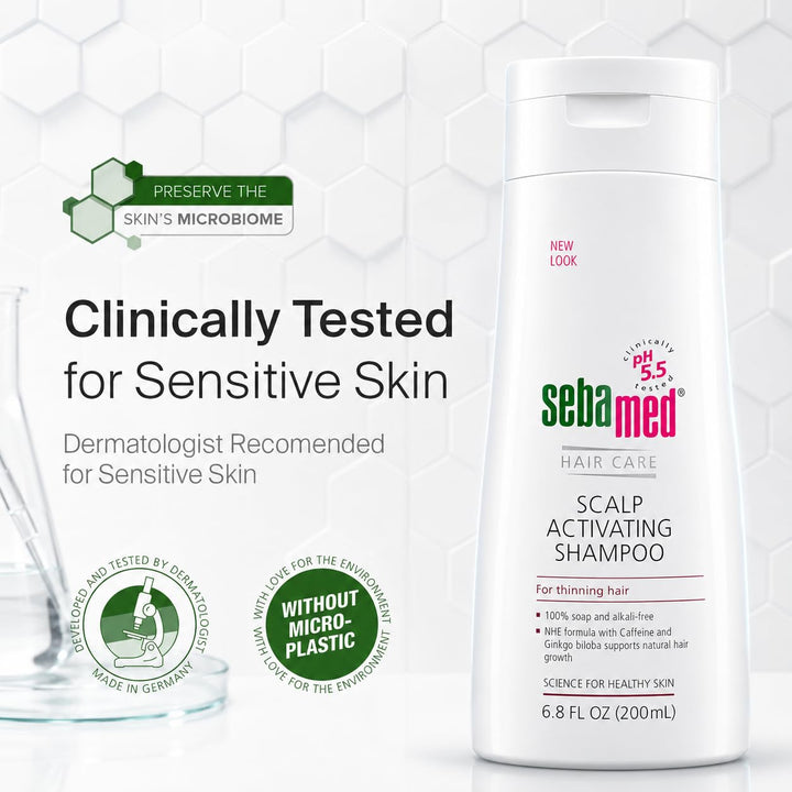 SEBAMED Scalp Activating Shampoo, 6.8 fl oz