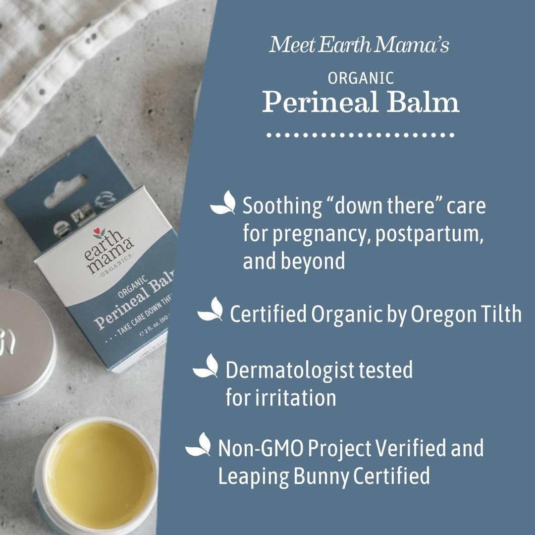 Earth Mama Organic Perineal Balm, 2 fl oz