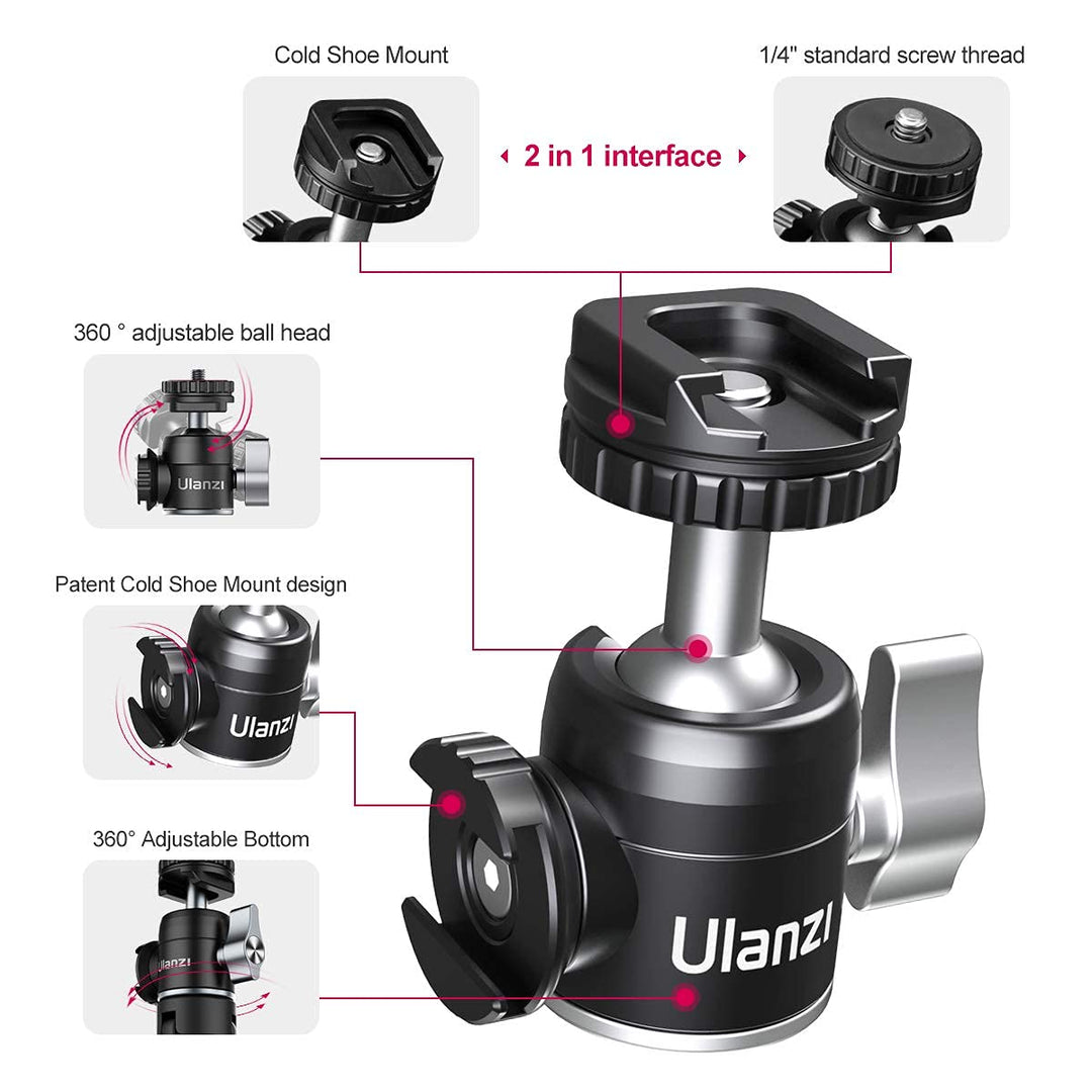 Ulanzi U-Vlog Lite Mini Camera Tripod with Handgrip