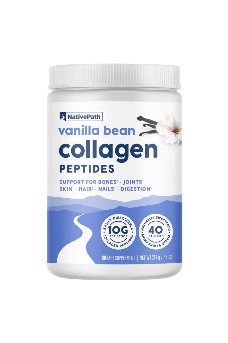 NativePath Collagen Peptides Powder, Unflavored, 1 lb