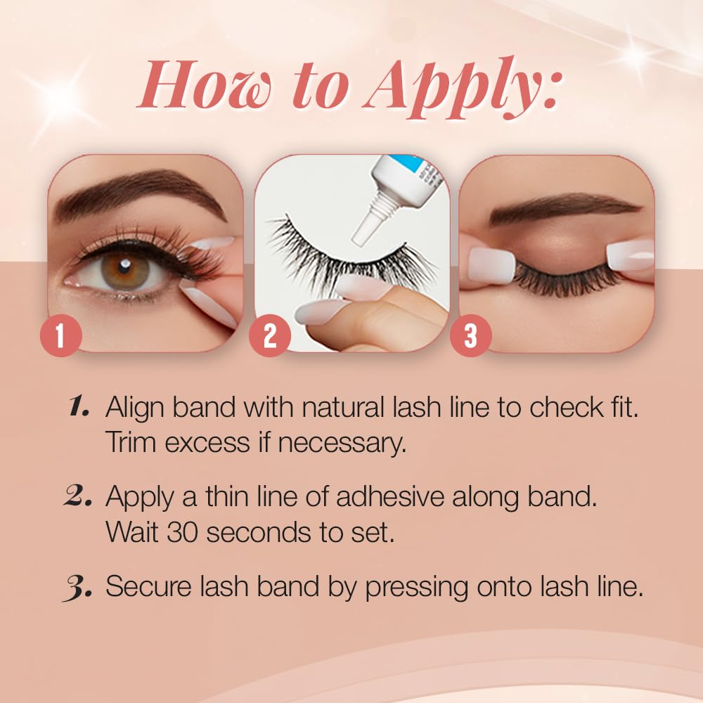 Ardell Strip Lashes Naked Lashes 420, 4 Pairs