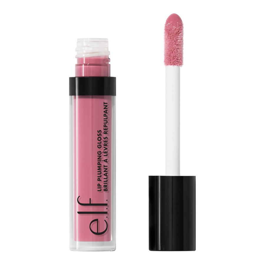 e.l.f. Lip Plumping Gloss, Sparkling Rosé Shimmer, 0.09 oz
