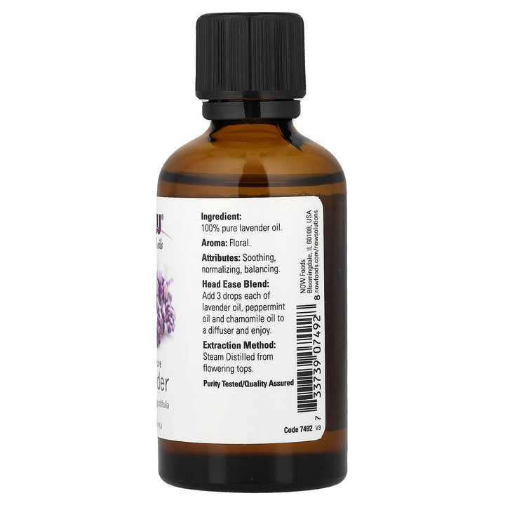 NOW Essential Oils, Lavender, 2 oz