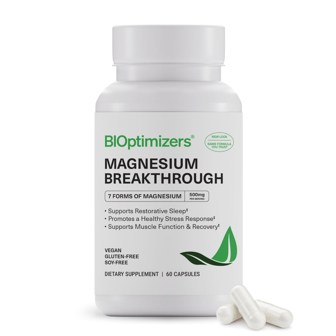 BIOptimizers Magnesium Breakthrough 4.0, 60 Count