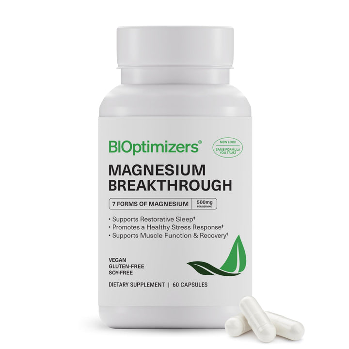 BIOptimizers Magnesium Breakthrough 4.0, 60 Count