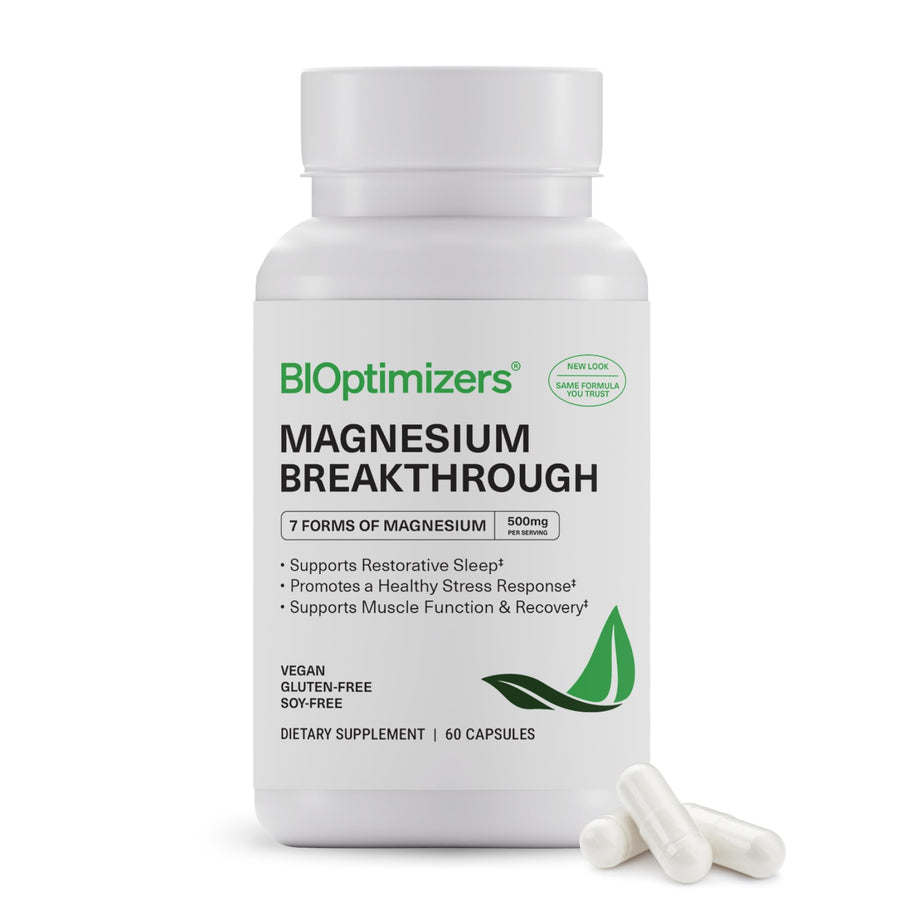 BIOptimizers Magnesium Breakthrough 4.0, 60 Count