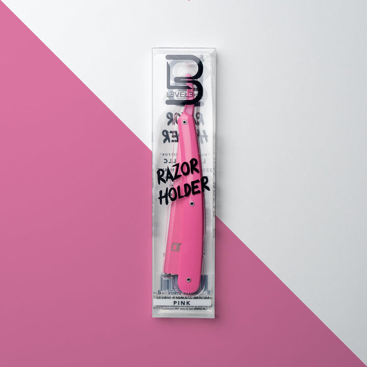 L3 Straight Razor Holder, Pink