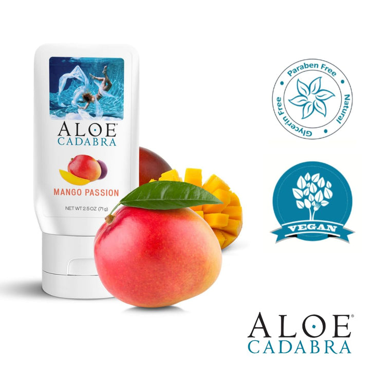 Aloe Cadabra Organic Personal Lubricant, Mango Passion, 2.5 oz