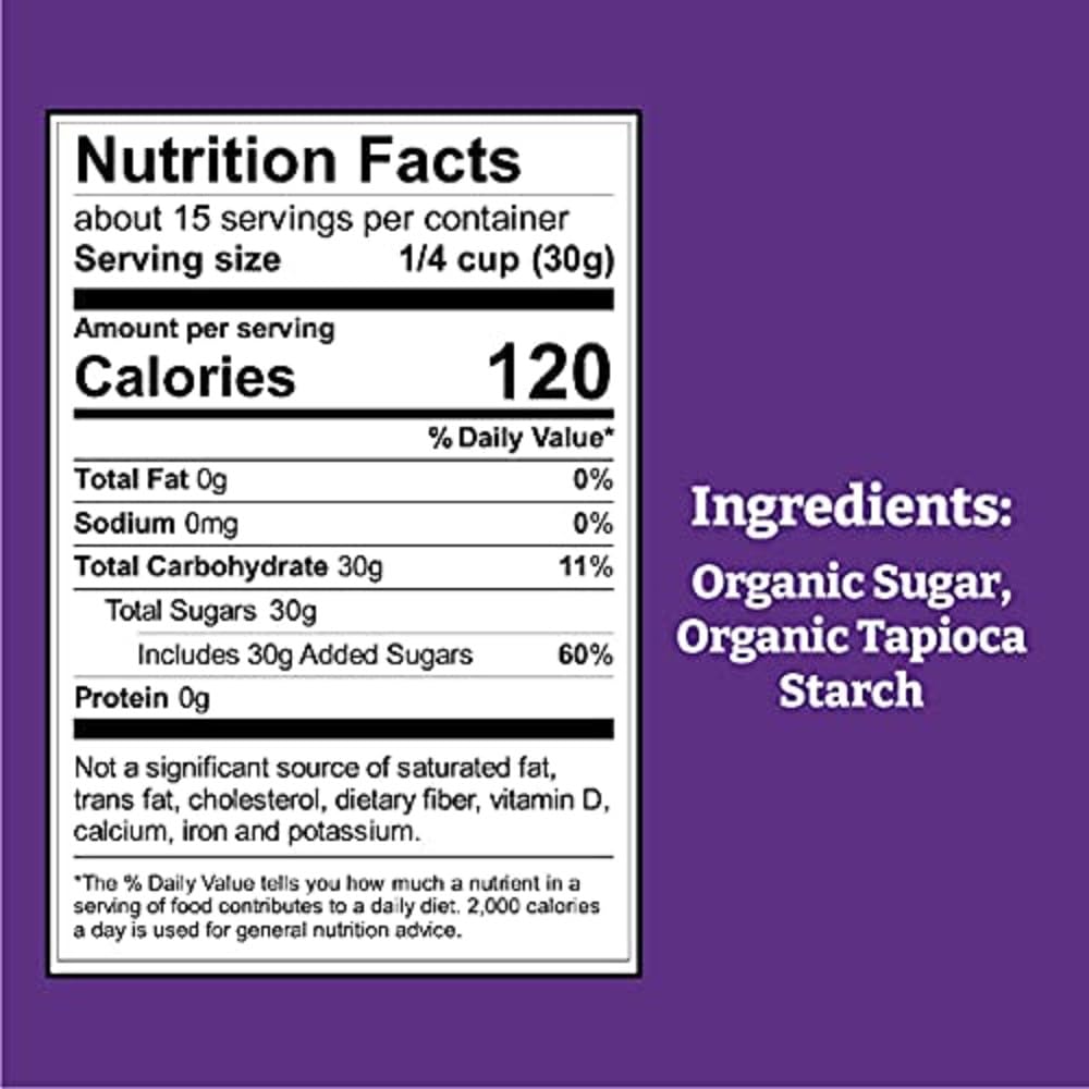 Wholesome Organic Powdered Sugar Sweetener, 454 g