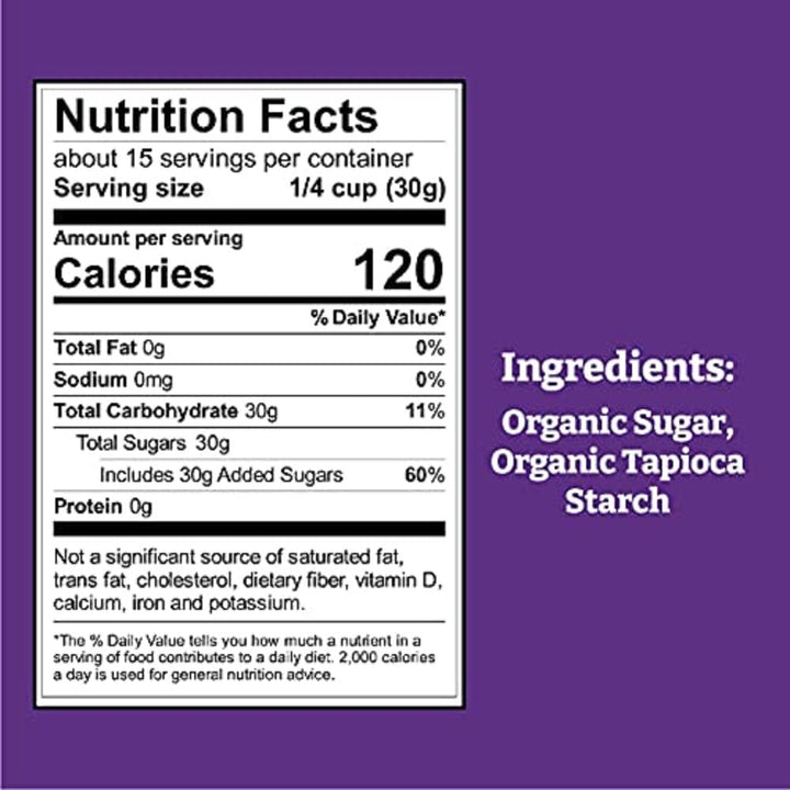 Wholesome Organic Powdered Sugar Sweetener, 454 g