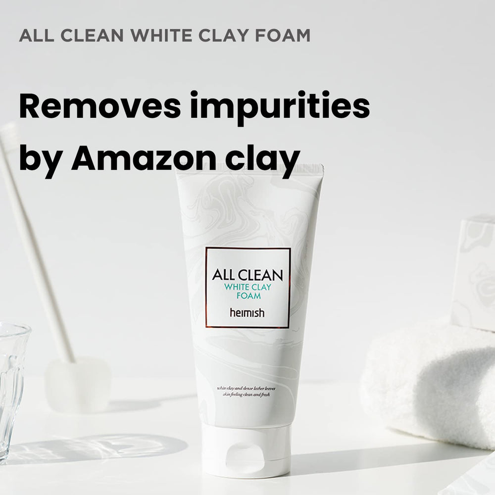 HEIMISH All Clean White Clay Foam Cleanser, 150 g