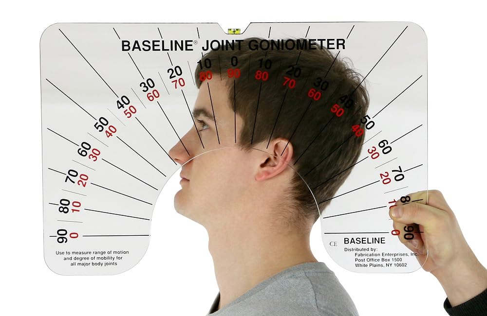 Baseline Large Joint Goniometer, 180 Degree Opposing Scales