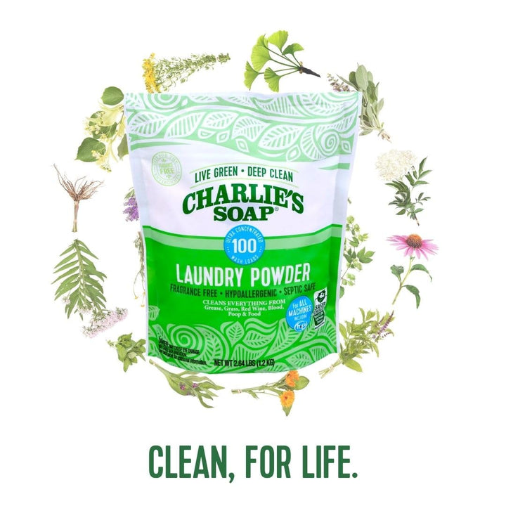 Charlie's Soap Laundry Powder, 100 Loads
