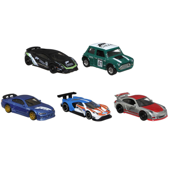 Hot Wheels 5-Pack Forza Cars, 1:64 Scale