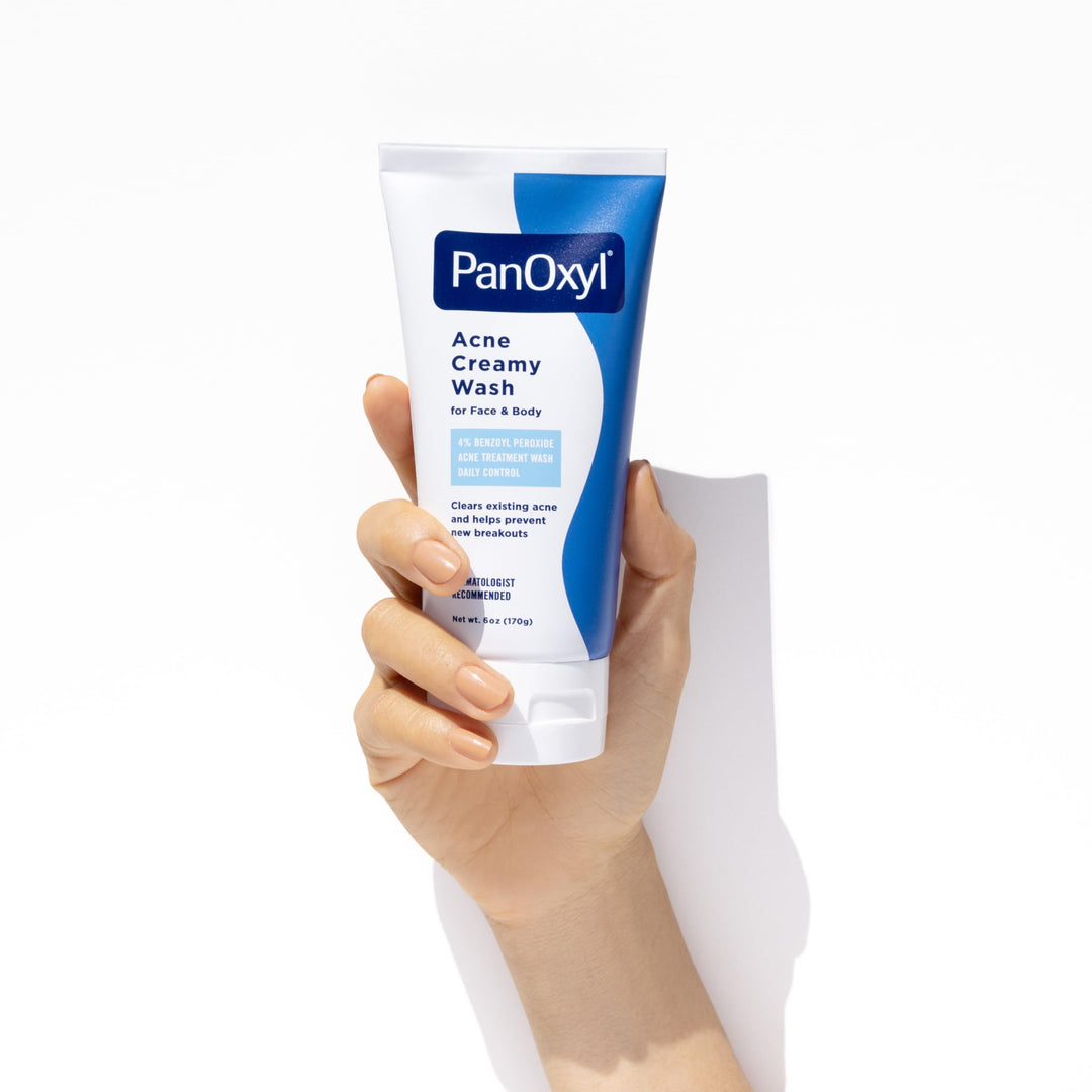 PanOxyl Acne Creamy Wash, 4 Percent Benzoyl Peroxide, 6 oz