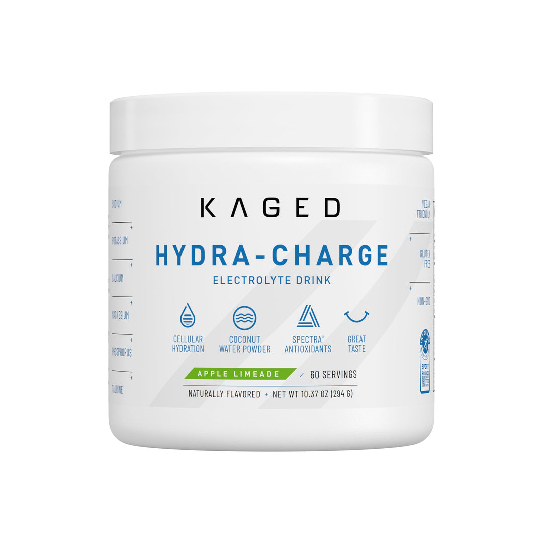 Kaged Electrolytes Hydration Powder, Apple Limeade, 60 Servings
