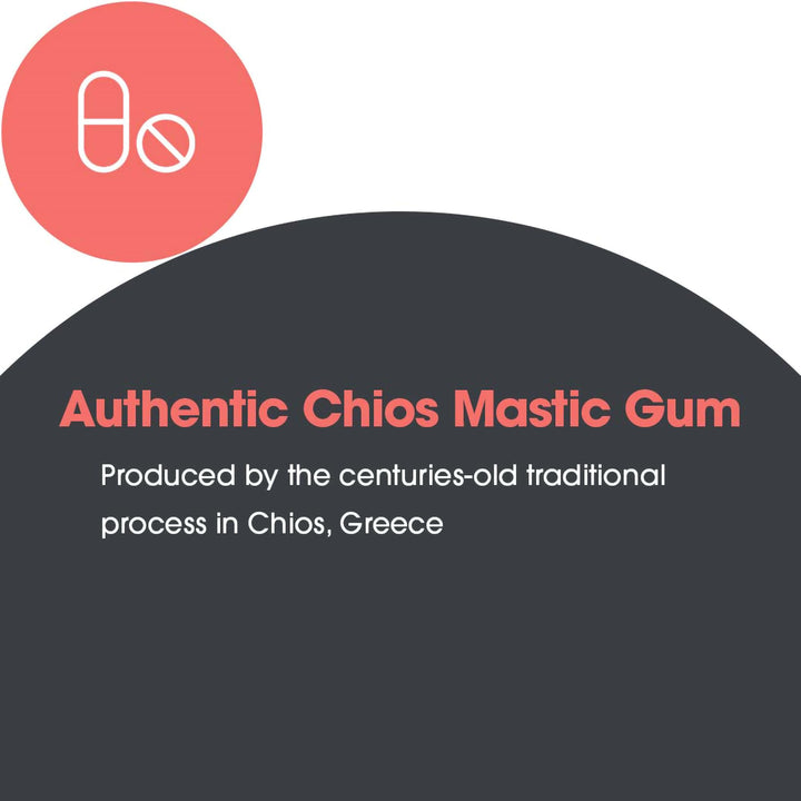 Allergy Research Group Mastica Chios Gum Mastic, 240 Count