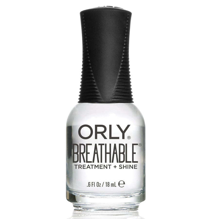 Orly Breathable Treatment And Shine, Clear Coat, 0.6 fl oz