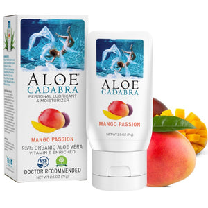 Aloe Cadabra Organic Personal Lubricant, Mango Passion, 2.5 oz